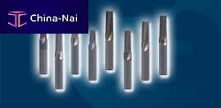 Solid carbide milling cutter threadwith cylindrical shank