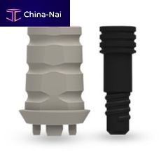 PEEK healing abutment ZERAMEX® XTinternalstraighttemporary