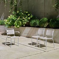 Contemporary chair POLYoutdooraluminumgalvanised steel