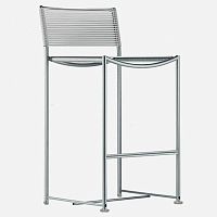 Contemporary bar chair GREEN / 204_O outdoorPVCstainless steel base