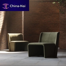 Contemporary fireside chair LEGACYvelvetgreenoutdoor