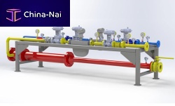 Continuous blender horizontalfor LPG