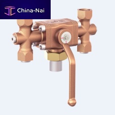 Ball valve 2781leverbronzefor food applications