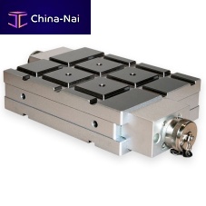 Double-face magnetic chuck Doublemag | Triplemagelectro-permanent with square polesfor millingfor machine tools