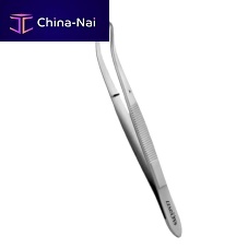 Surgical dental tweezers LD13-107curved