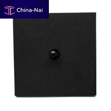 Light switch COLLECTION EQUERRE - NOIR VELOURpush-buttonrecessedbrass
