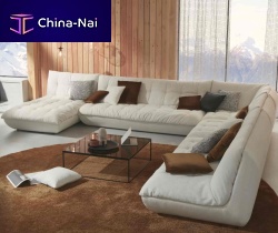 Modular sofa SOULMATEcontemporaryfabricwhite