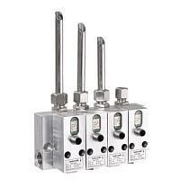 Volumetric flow regulator SCSfor oilfor lubrication systems
