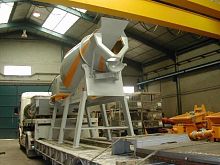 Electric concrete mixer EMA 1hydraulicdieselmobile