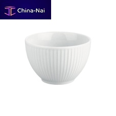 Porcelain sugar bowl PLISS