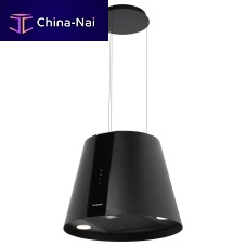 Island range hood 4386 Pure Pluswith built-in lightingoriginal designClass A