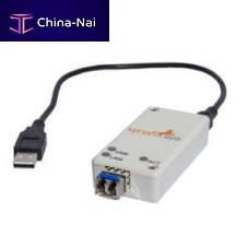 Communication adapter for fiber opticsUSBcompact