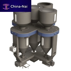 Conical screw blender OPTI-BLEND 1800continuousgranuleshorizontal