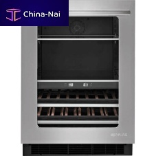 Built-in wine cabinet JUB24FLARSundercounterstainless steelelectric