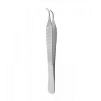 Diagnostic dental tweezers 2486curved