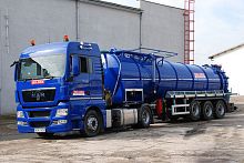 5-axle trailer NA30towedfor waste