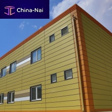 Sandwich panel cladding GRANITE® IMPRESSION WOODcoatingsteelcomposite