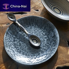 Soup plate Yixingflatroundceramic
