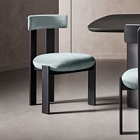 Contemporary chair Pi indoorleatherfabric