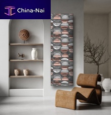 Hot water radiator PIERROT FANTASYelectric751 w...1000 wcontemporary