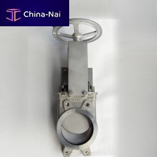 Knife gate valve manualstainless steelcarbon steel