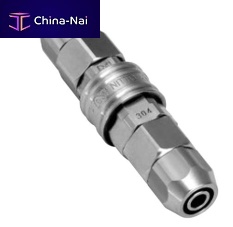 Pneumatic fitting 1/8" | Compact Cupla socketbrassstainless steel