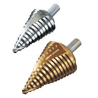 Step drill bit LBSP(N) seriescutting insertfor steelHSS-TiN