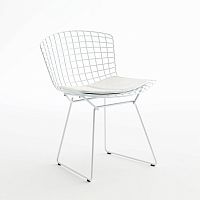 Contemporary chair Bertoia outdoorplasticsteel base