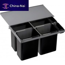 Kitchen trash can FLEXON 90/6built-insteelcontemporary
