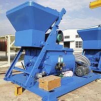 Electric concrete mixer JS seriesfixed