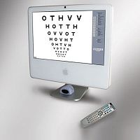 Optotype chart monitor GIL OHRremote-controlled