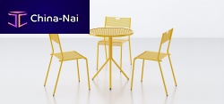 Modern table EASTsteelpowder-coated steelplastic