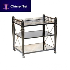 Beverage service trolley PICCADILLYhomecustomizablecherrywood