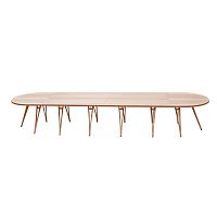Modular dining table ILOKcontemporaryoakoak base