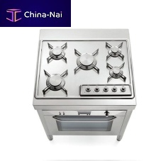 Gas range cooker C70-F60/1electric5 burner1 oven