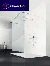 Fixed shower screen LAMAcorner