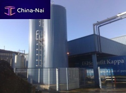 Cement silo bulkfoodsawdust