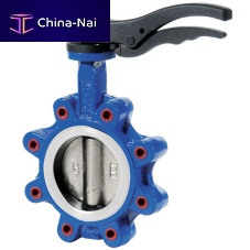 Butterfly valve L9 seriesleverwith handwheelpneumatic