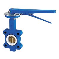 Butterfly valve BT-BFY manualwaferlug type