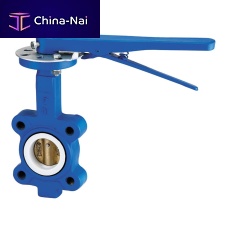 Butterfly valve BT-BFY manualwaferlug type