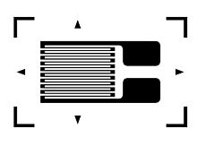 Single-grid strain gage