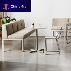 Modular upholstered bench NAK 65contemporaryfabricextruded aluminum