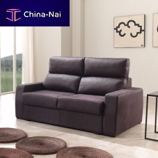 Sofa bed RODAcontemporaryleatherbrown