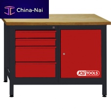 Steel workbench 865.0006for workshops4-drawerdoor