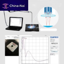 Stationary thickness measuring machine filmdigital display