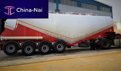 Silo trailer 4-axletowedcement