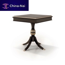 Classic pedestal table ART. 6313woodenwooden basesquare
