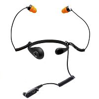 Noise-cancelling headset M11 PRO SHORTcordedwith throat microphone