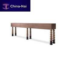 Sideboard with long legs DILL - 01traditionalwalnut