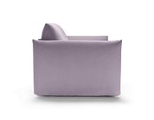 Contemporary sofa LUNARfabricviolet2-person